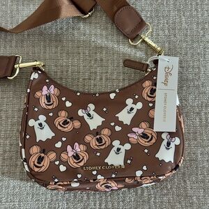 Stoney Clover Disney Halloween Curved Crossbody Bag, NWT